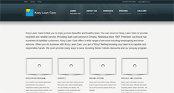 Desktop Screenshot of kozylawncare.com